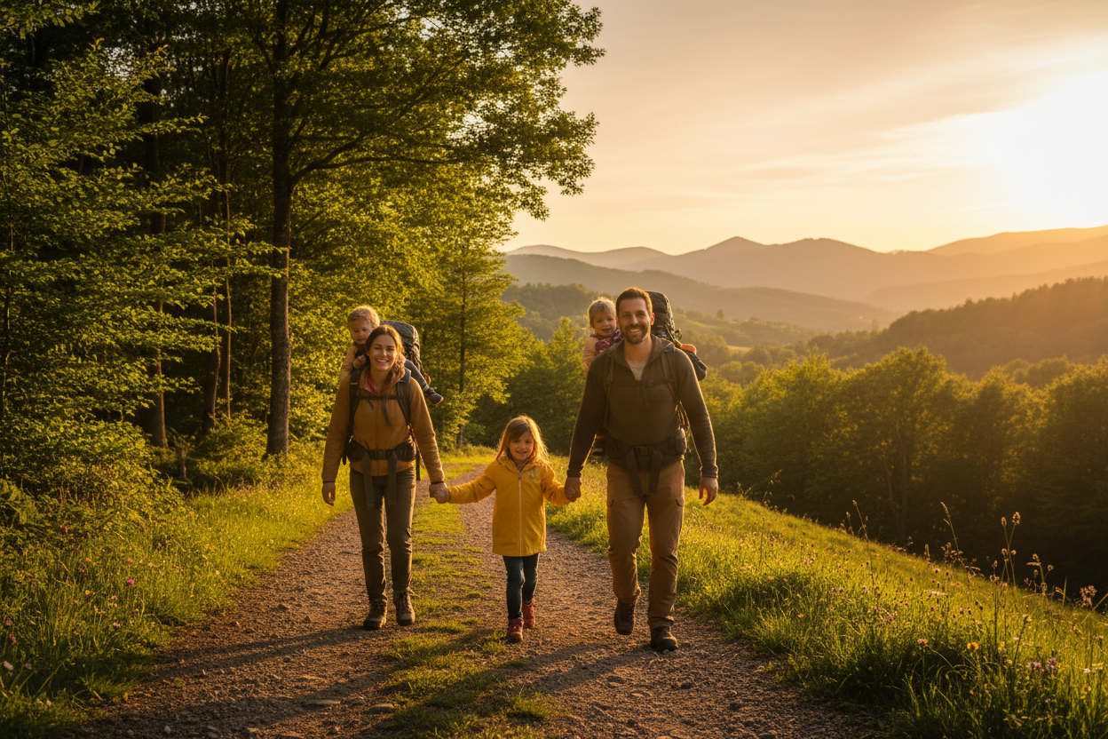 Les meilleures destinations de randonnée en France pour les familles