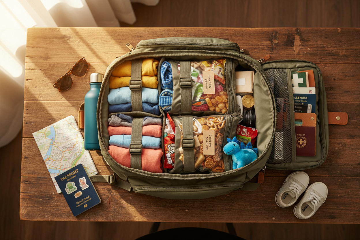 Comment choisir un sac de voyage familial : guide complet