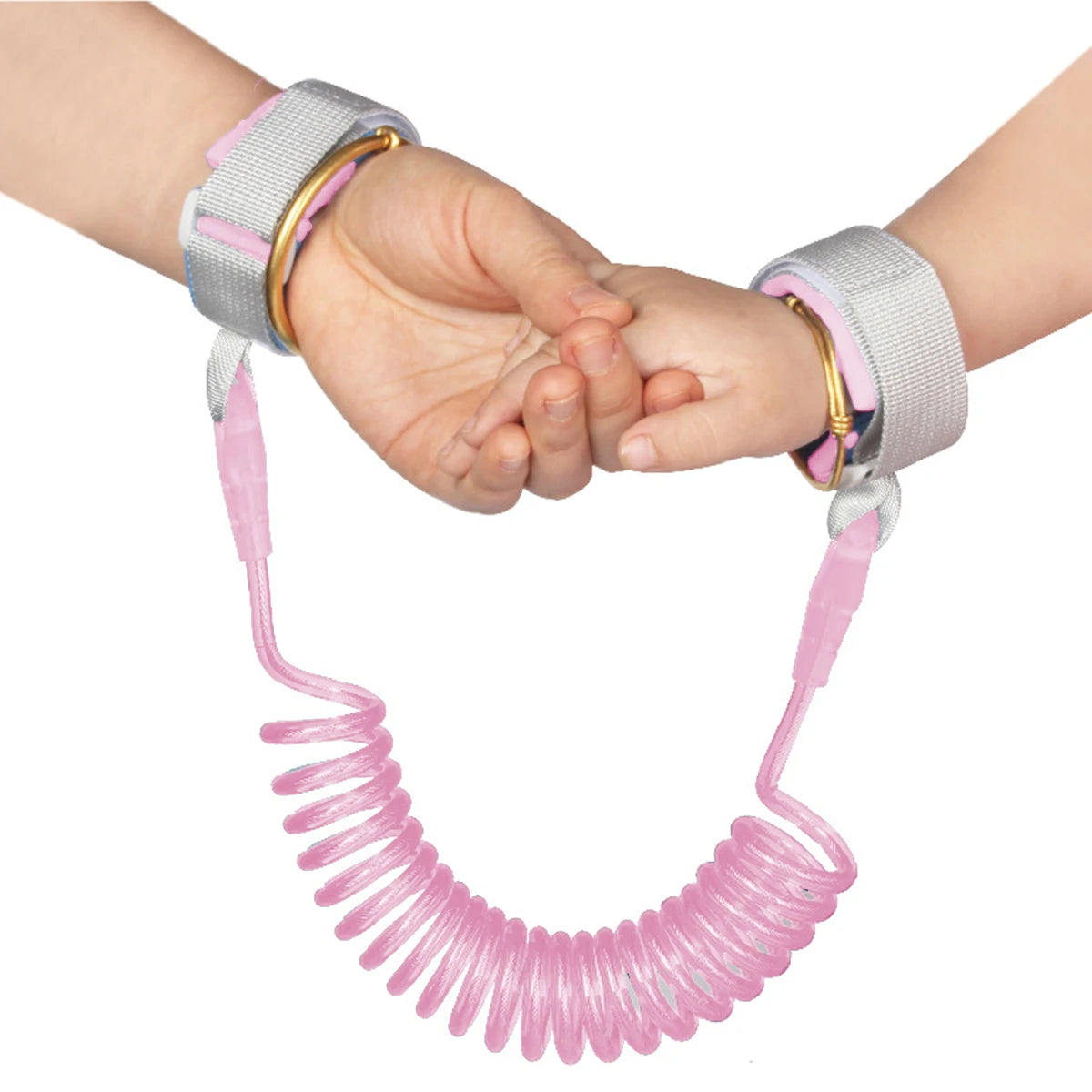 Bracelet sécurité sans serrure rose – léger compact poche sorties quotidiennes voyages
