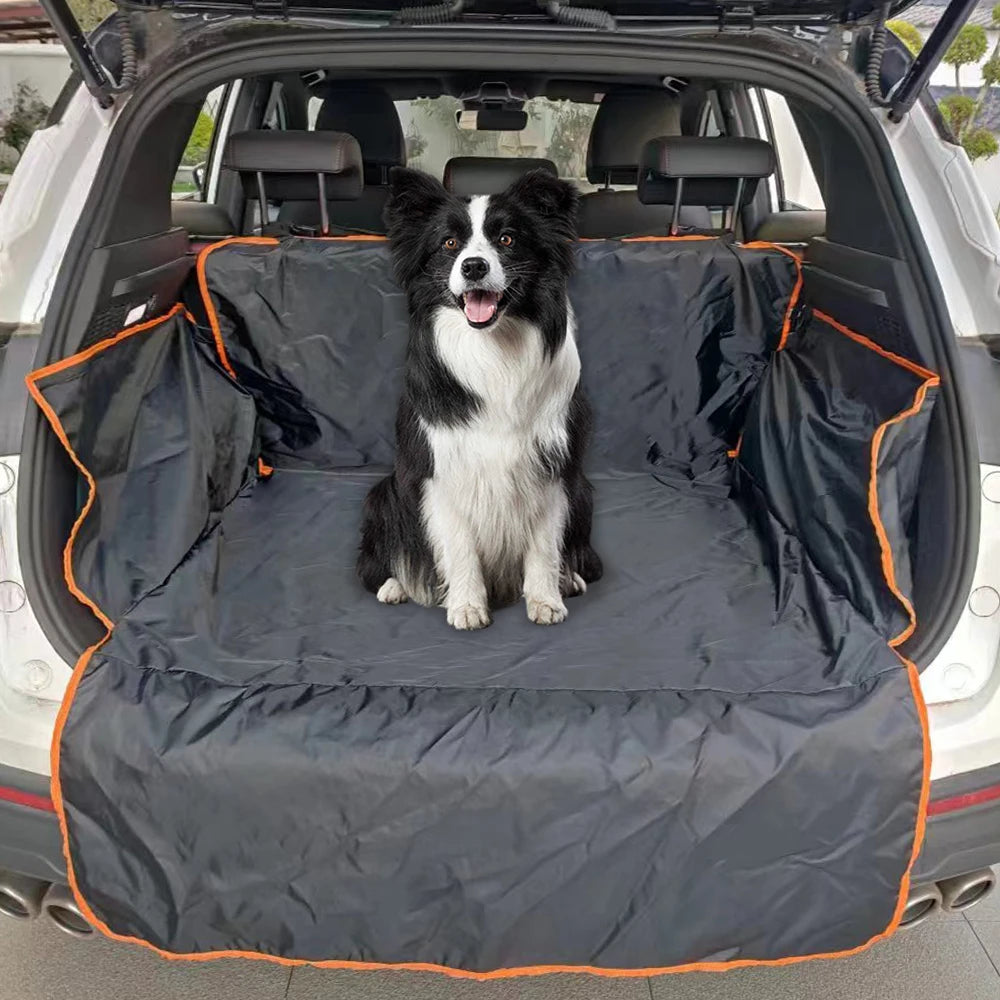 Housse protection coffre SUV universelle noire – imperméable anti-poils chien bagages randonnée