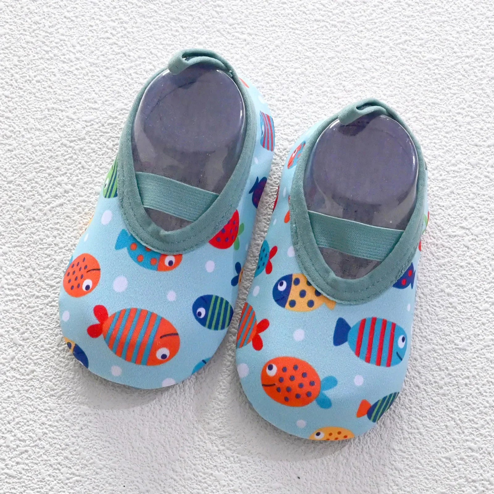 Aquashoes bébé Sonkpuel semelle caoutchouc – antidérapant bord piscine carrelage mouillé