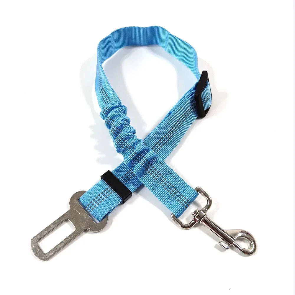 Ceinture de Sécurité Élastique pour Chien | Ajustable & Réfléchissante