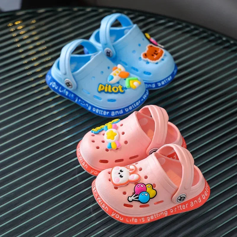 Sabots de plage enfant EVA – sandales légères respirantes plage piscine jardin