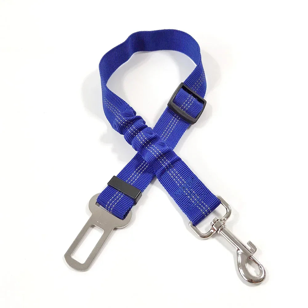 Ceinture de Sécurité Élastique pour Chien | Ajustable & Réfléchissante