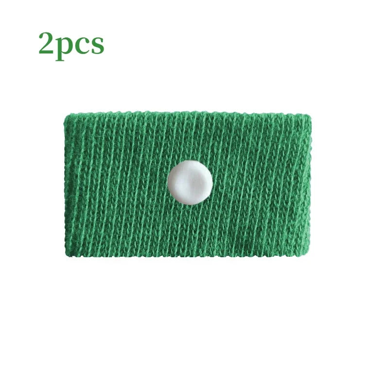 Bracelets acupression vert – extensible sans dispositif rigide confort poignet