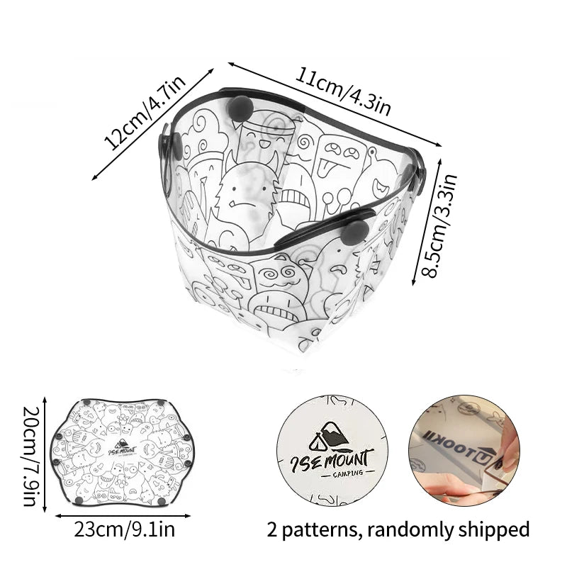 Tasse pliable camping seule – gobelet léger café thé boisson chaude sentier montagne