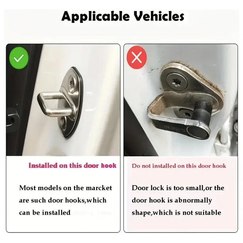 Marchepied universel en fonte d'aluminium – compatible loquets de portière standard