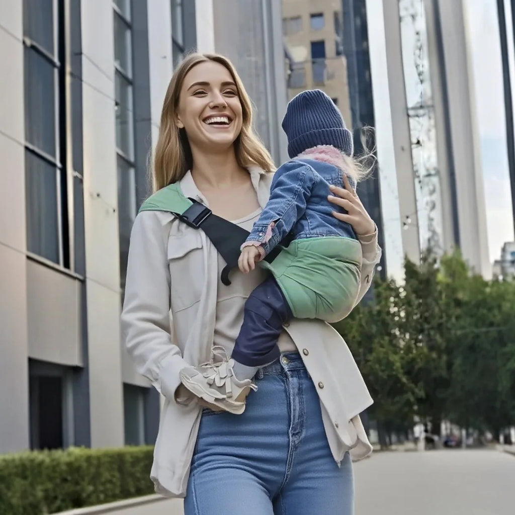Porte-bébé dajinbear mode ventral face à face – nouveau-né 0 à 24 mois