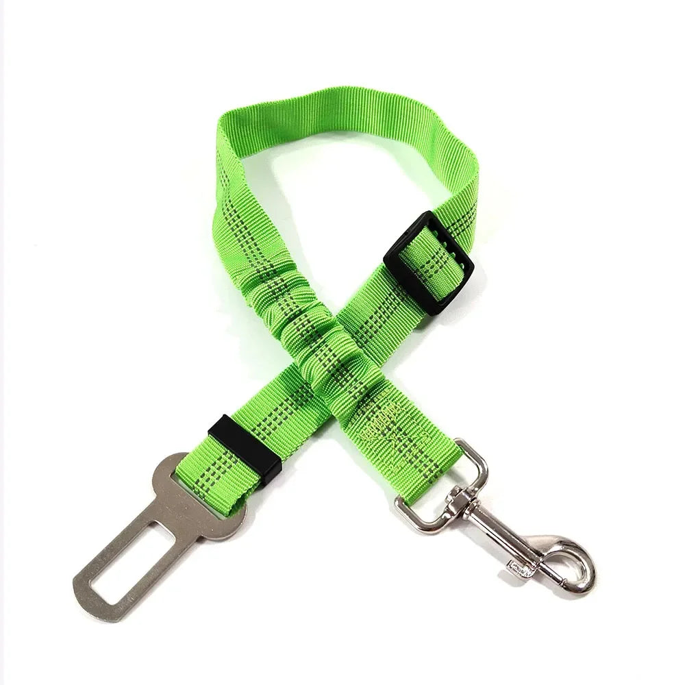 Ceinture de Sécurité Élastique pour Chien | Ajustable & Réfléchissante