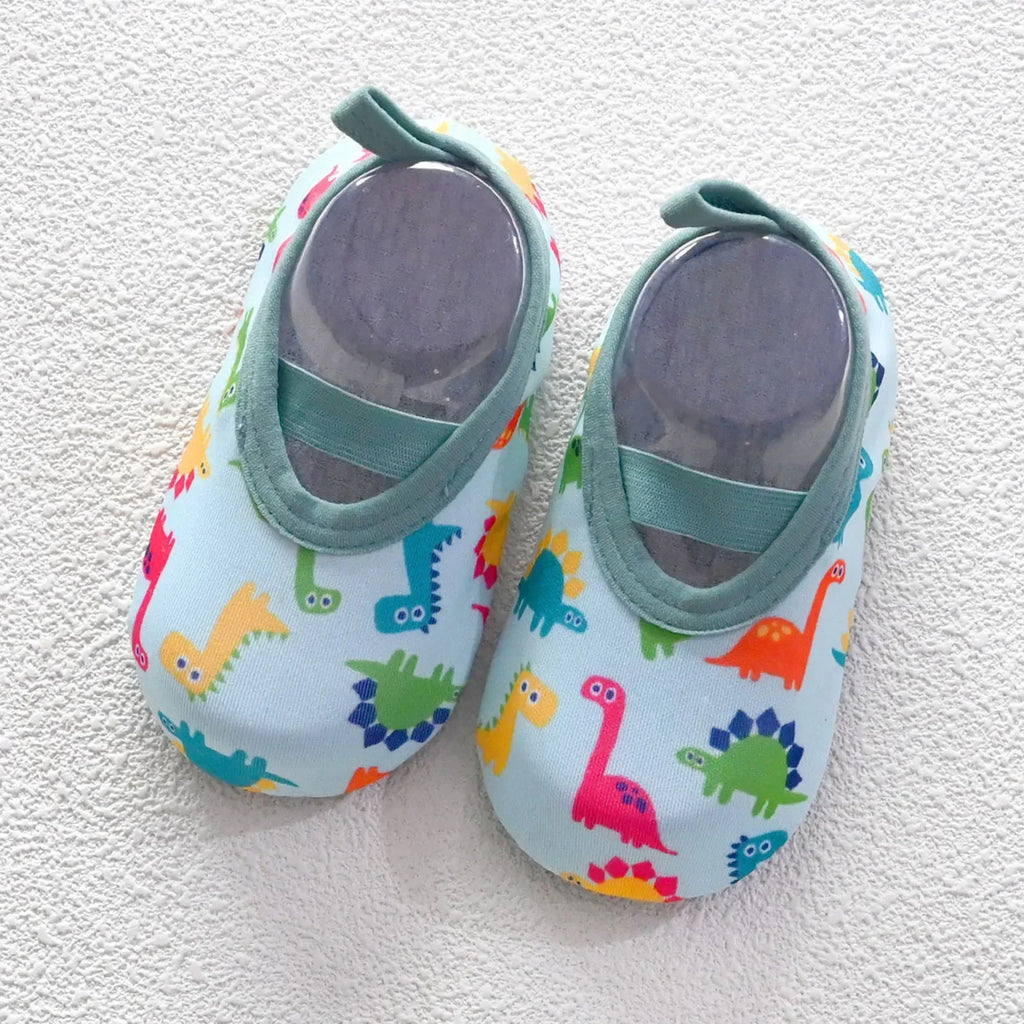 Chaussures eau enfant Sonkpuel vert – premiers pas style pieds nus 6 mois à 4 ans