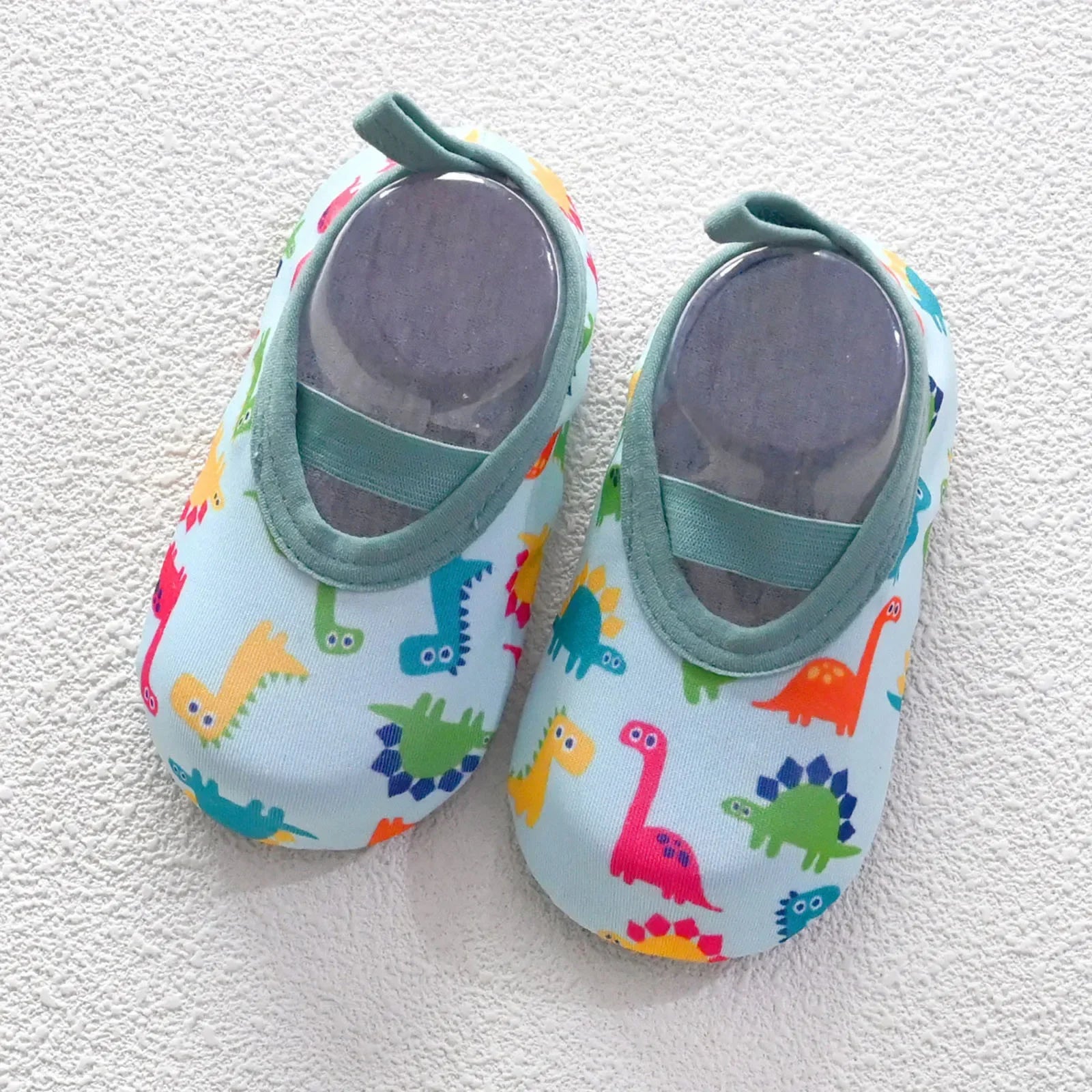 Chaussures eau enfant Sonkpuel vert – premiers pas style pieds nus 6 mois à 4 ans