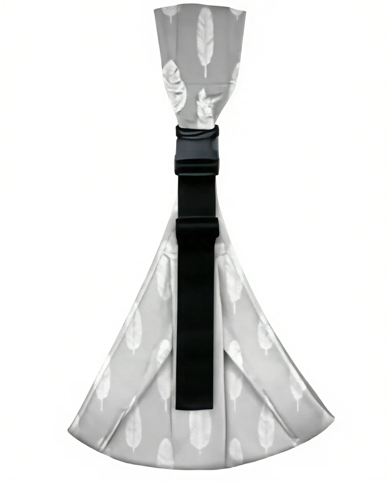 Porte-bébé motif plumes dajinbear – tissu doux peau sensible bébé