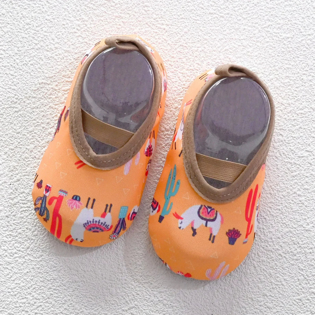 Aquashoes bébé Sonkpuel orange – séchage express anti-irritation vacances été famille