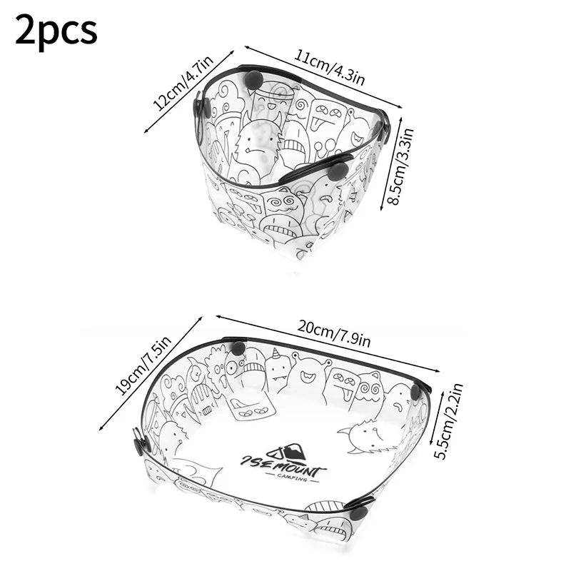 Vaisselle camping tasse + assiette – duo multifonction planche découper repas nature