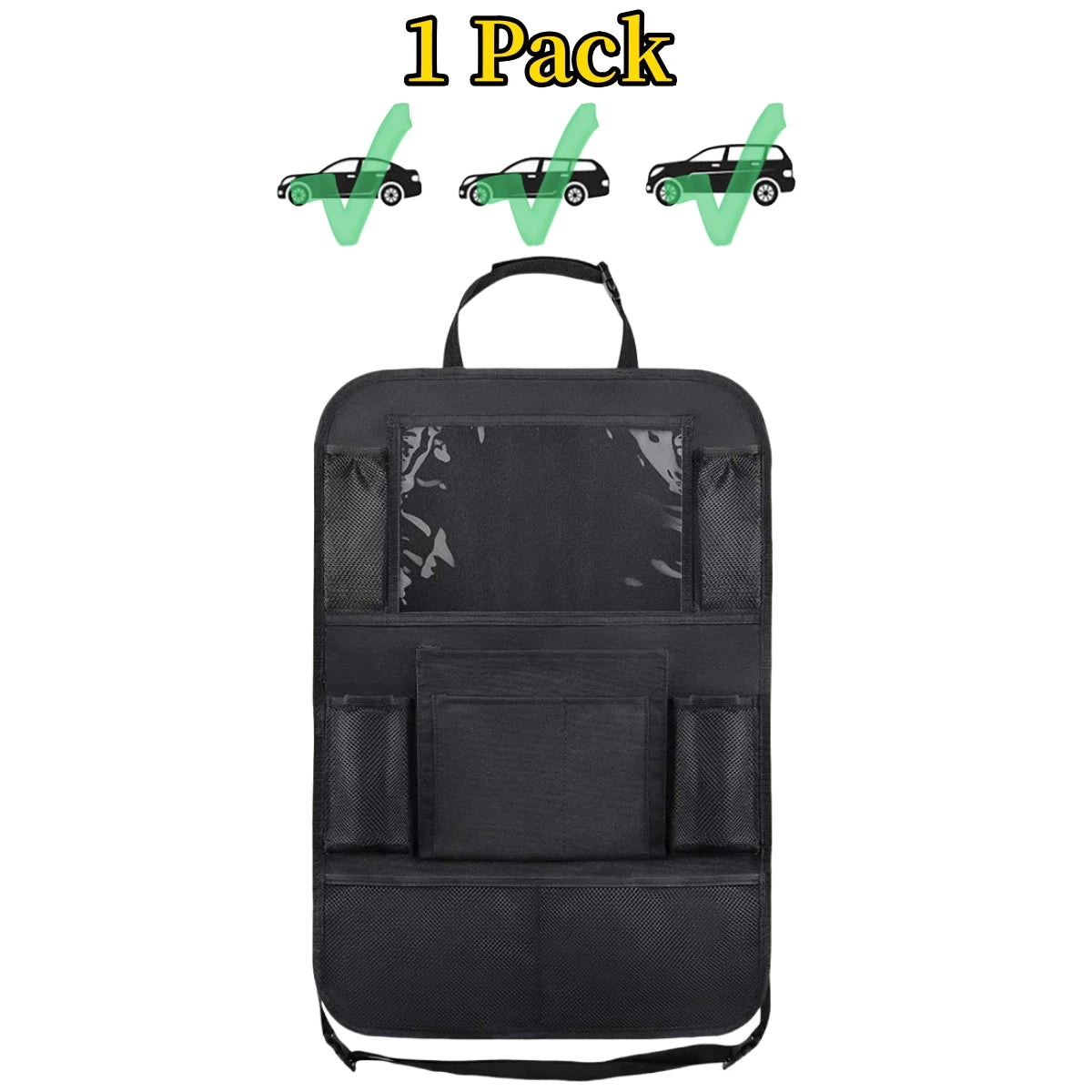 Pack de 1 organisateur siège auto enfant – voyage famille SUV et monospace