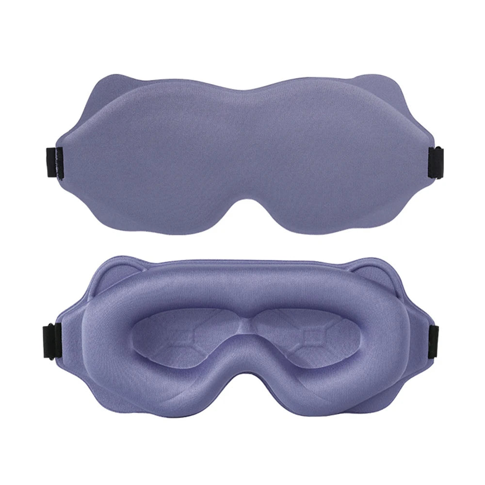 Masque nuit 3D MERALL violet – confort optimal nuit complète réveil énergique reposé