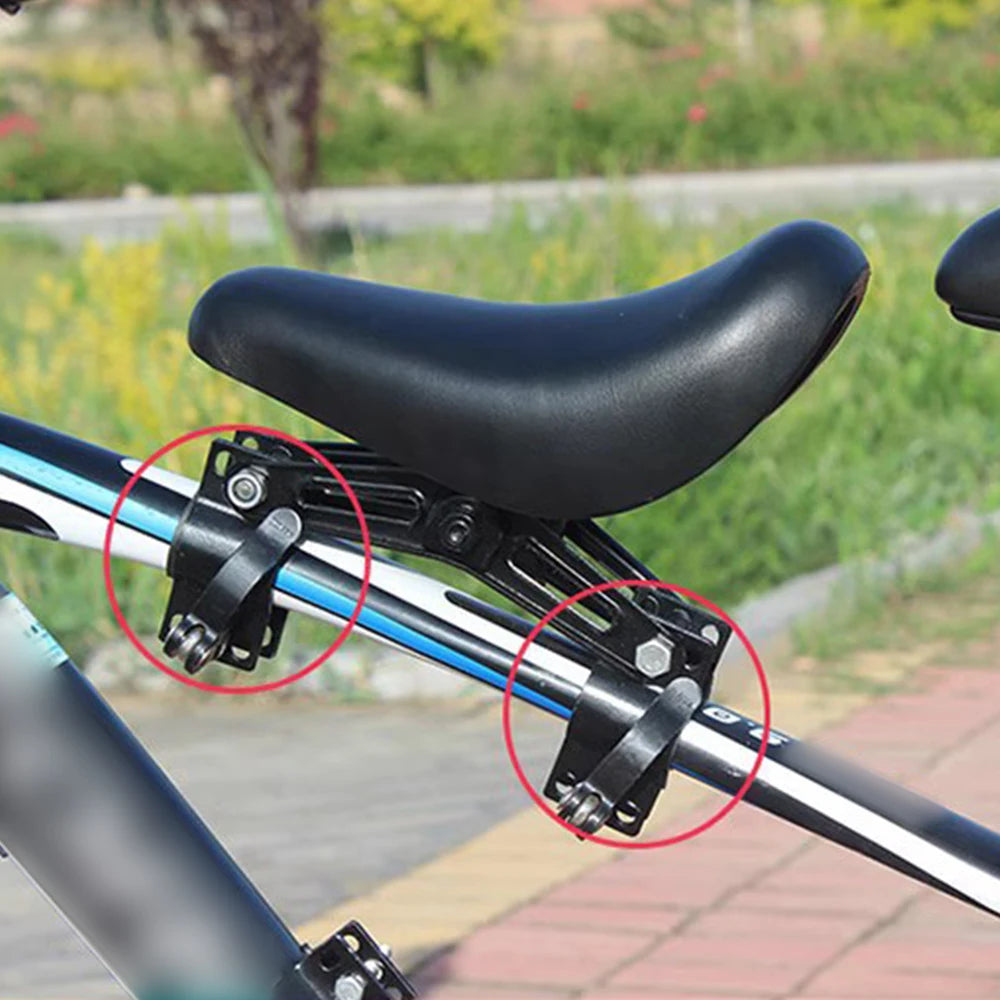 Repose-pieds pliables siège vélo enfant – position naturelle pieds maintenus sécurité conduite