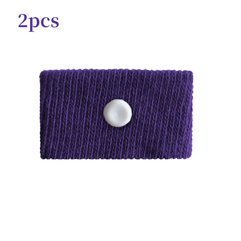 Bracelets acupression violet – lot 2 bracelets 1 paire accessoire voyage famille