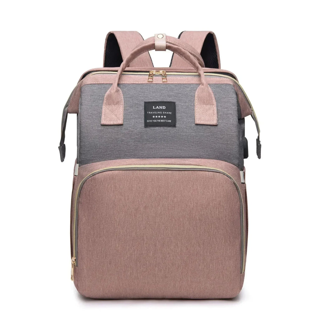 Sac à langer patchwork couleur AA11 - lit portable bébé intégré