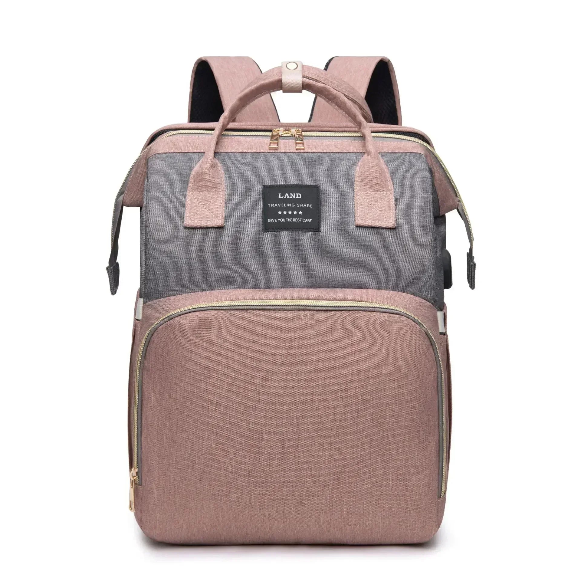 Sac à langer patchwork couleur AA11 - lit portable bébé intégré