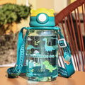 Gourde apprentissage 650ml verte – plastique haute qualité sans plomb sans BPA réutilisable